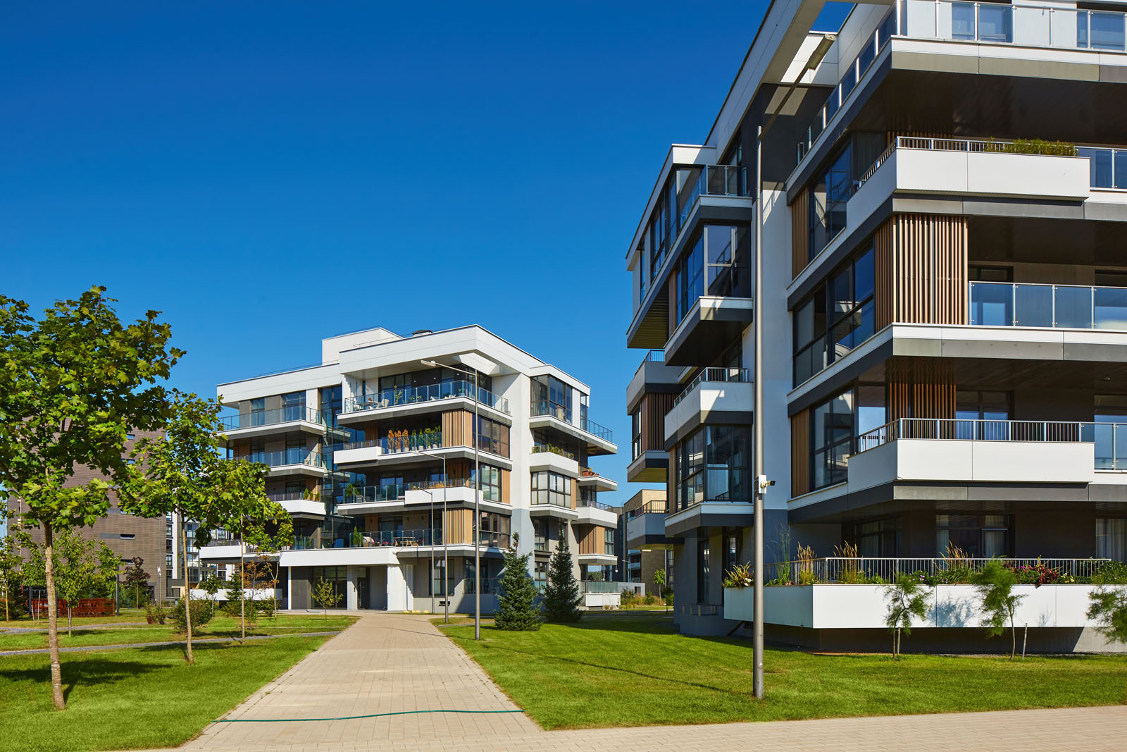 New Leaf Services Apartment Walkway