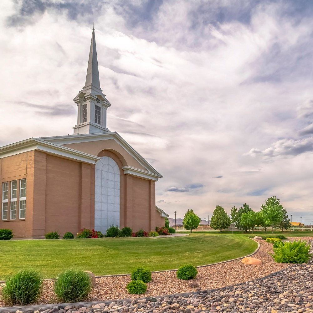 Church landscaping