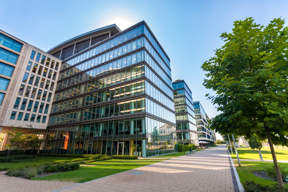 Business Park Landscaping in Houston